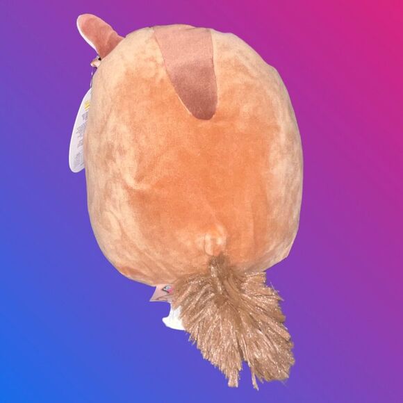 NWT Squishmallows Official Kellytoy Tomar The Horse With Bow 8” - Picture 3 of 4